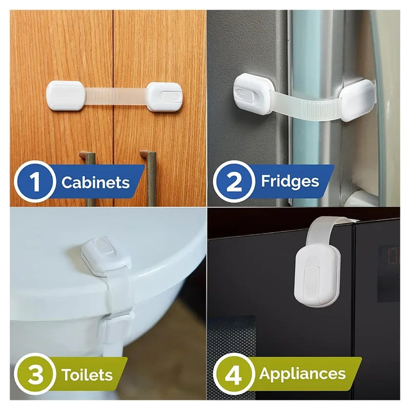 Baby Safety Strap Drawer Lock