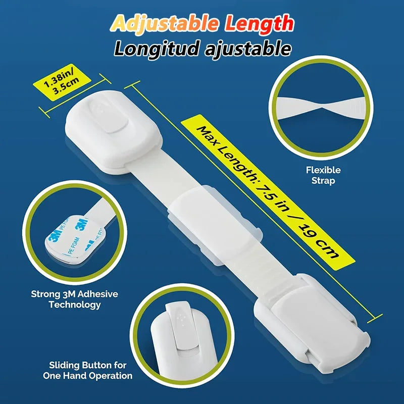 Baby Safety Strap Drawer Lock